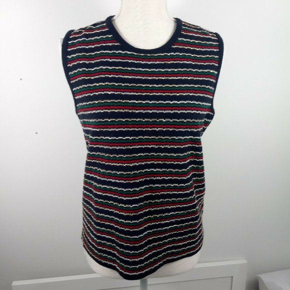 Vintage Karen Lessly Christmas Sweater Vest Small - Picture 5 of 14